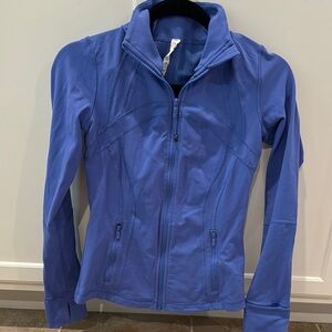 Lululemon Athletica Blue Performance Jacket with High Collar